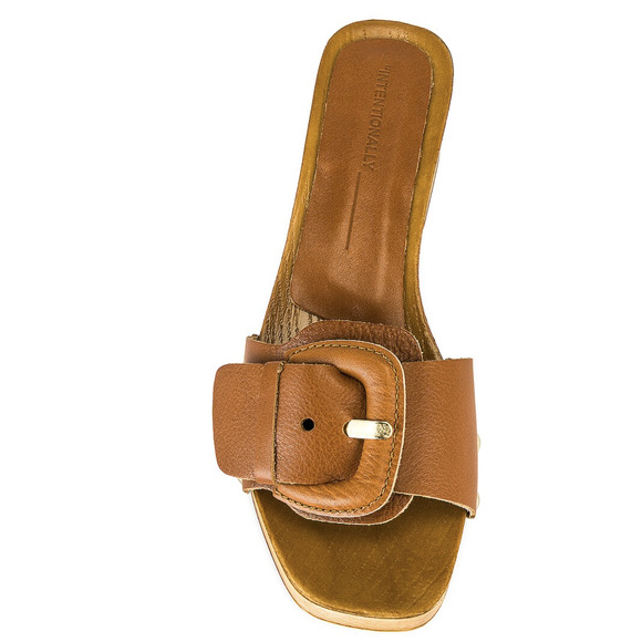 Revolve tan mule sandals - Picture 2 of 7